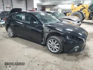 2015 Mazda 3 S Touring with VIN JM1BM1V31F1225407, listed as a Copart auction lot 43724935 with 77,482 mi miles and Clean Title. Bid and sale history available at DreamBid. Image 4.