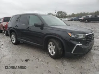 2023 Honda Pilot LX with VIN 5FNYG2H2XPB015553, listed as a Copart auction lot 81426004 with 0 mi miles and Salvage Title. Bid and sale history available at carsss.com. Image 4.