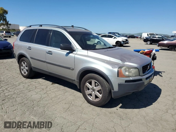 2004 Volvo XC90 with VIN YV1CM59HX41131454, listed as a Copart auction lot 50302145 with 222,813 mi miles and Salvage Title. Bid and sale history available at carsss.com. Image 4.
