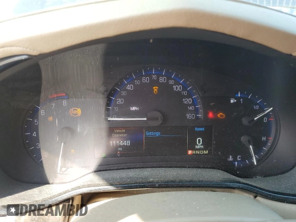 2015 Cadillac CTS Luxury AWD with VIN 1G6AX5SX7F0125516, listed as a Copart auction lot 61072735 with 111,448 mi miles and Clean title. Bid and sale history available at DreamBid. Image 9.