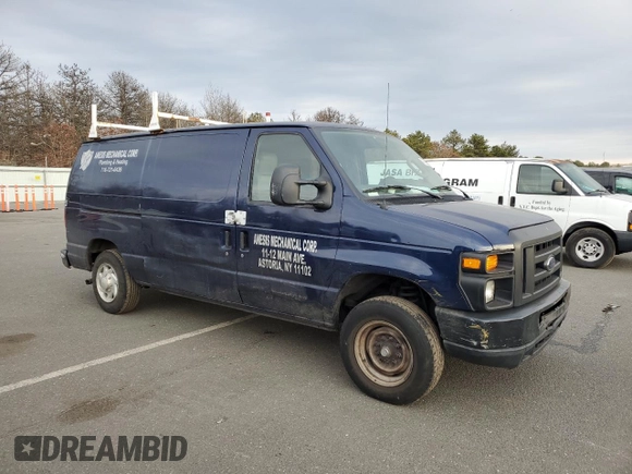 2011 Ford Econoline Cargo Commercial with VIN 1FTNE1EW3BDA73997, listed as a Copart auction lot 47467815 with 42,261 mi miles and Clean Title. Bid and sale history available at DreamBid. Image 4.