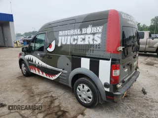 2011 Ford Transit Connect XLT with VIN NM0LS7DN9BT069791, listed as a Copart auction lot 59962725 with 228,380 mi miles and Salvage title. Bid and sale history available at DreamBid. Image 2.