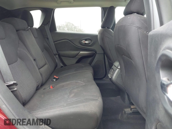 2019 Jeep Cherokee Latitude z VIN 1C4PJMCB7KD442625, wystawiony jako IAAI lot #41872030 z przebiegiem 166 352 mil mil oraz . Historia ofert i sprzedaży dostępna na DreamBid. Obrazek 8.