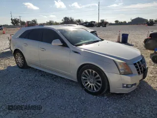 2012 Cadillac CTS with VIN 1G6DP8E32C0127936, listed as a Copart auction lot 82405024 with 166,717 mi miles and Salvage Title. Bid and sale history available at DreamBid. Image 4.