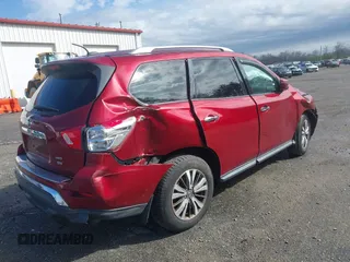 2018 Nissan Pathfinder SL with VIN 5N1DR2MM3JC650758, listed as a IAAI auction lot 41182749 with 40,091 mi miles. Bid and sale history available at carsss.com. Image 4.