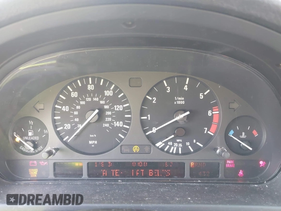 1998 BMW 5 Series 540i z VIN WBADE6328WBW62177, wystawiony jako IAAI lot #42450329 z przebiegiem Nie podano mil oraz . Historia ofert i sprzedaży dostępna na DreamBid. Obrazek 7.