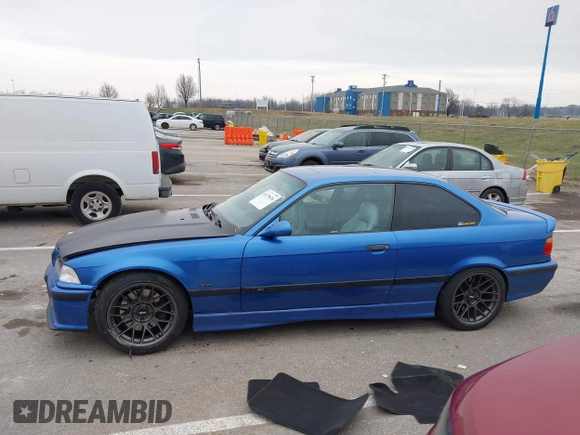 1999 BMW 3 Series M3 with VIN WBSBG9336XEY80979, listed as a IAAI auction lot 41179676 with 262,233 mi miles. Bid and sale history available at carsss.com. Image 14.