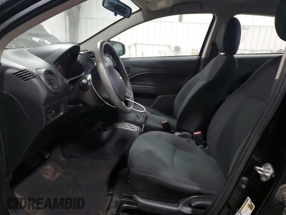 2017 Mitsubishi Mirage ES z VIN ML32F3FJ5HHF11957, wystawiony jako Copart lot #46684135 z przebiegiem 46 936 mil mil oraz Szkody całkowita. Historia ofert i sprzedaży dostępna na DreamBid. Obrazek 7.