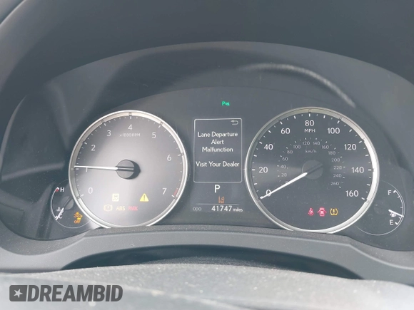 2022 Lexus RC 350 with VIN JTHDZ5BC3N5025401, listed as a IAAI auction lot 41511143 with 41,747 mi miles and . Bid and sale history available at DreamBid. Image 7.