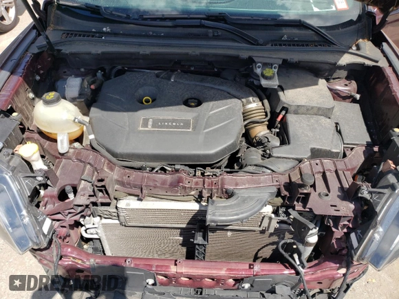 2017 Lincoln MKC Select with VIN 5LMTJ2DH3HUL63332, listed as a Copart auction lot 66552294 with 53,228 mi miles and Salvage title. Bid and sale history available at DreamBid. Image 12.