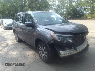 2020 Honda Pilot EX-L with VIN 5FNYF5H57LB003241, listed as a IAAI auction lot 39974466 with 51,455 mi miles. Bid and sale history available at carsss.com. Image 1.