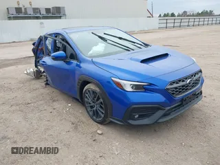 2022 Subaru WRX GT with VIN JF1VBAU6XN8032800, listed as a IAAI auction lot 41544376 with 5,872 mi miles and . Bid and sale history available at DreamBid. Image 1.
