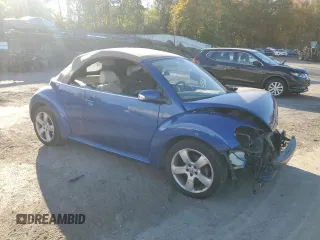 2007 Volkswagen Beetle with VIN 3VWSG31Y27M412239, listed as a Copart auction lot 75614604 with Not provided miles and Salvage title. Bid and sale history available at DreamBid. Image 4.
