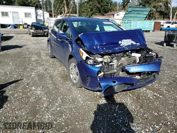 2017 Kia Forte LX with VIN 3KPFK4A78HE128822, listed as a Copart auction lot 52456895 with 0 mi miles and Salvage Title. Bid and sale history available at carsss.com. Image 11.