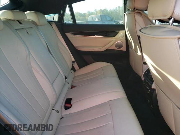 2016 BMW X6 xDrive35i with VIN 5UXKU2C50G0N80309, listed as a Copart auction lot 64229862 with 62,813 mi miles. Bid and sale history available at carsss.com. Image 6.