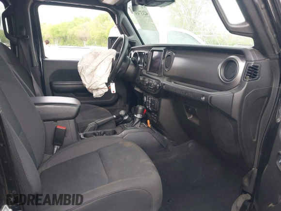 2021 Jeep Wrangler Unlimited Sport S z VIN 1C4HJXDG0MW788779, wystawiony jako IAAI lot #42137430 z przebiegiem 52 903 mil mil oraz . Historia ofert i sprzedaży dostępna na DreamBid. Obrazek 5.