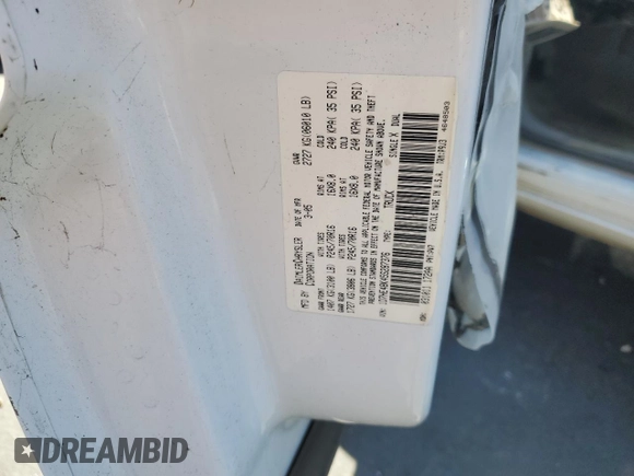 2005 Dodge Dakota SLT with VIN 1D7HE48K45S287376, listed as a Copart auction lot 58864665 with 183,772 mi miles and Salvage title. Bid and sale history available at DreamBid. Image 13.
