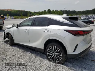 2023 Lexus RX 350 with VIN JTJCHMAA9P2005987, listed as a Copart auction lot 57335515 with 27,538 mi miles and Salvage title. Bid and sale history available at DreamBid. Image 2.