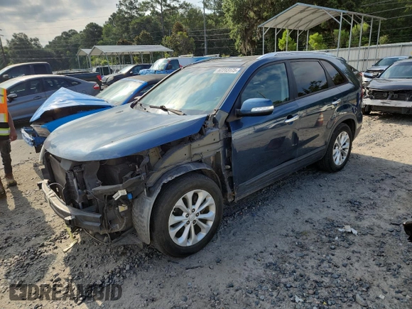 2015 Kia Sorento EX with VIN 5XYKU4A75FG600421, listed as a Copart auction lot 62313175 with 148,000 mi miles and Salvage title. Bid and sale history available at DreamBid. Image 1.