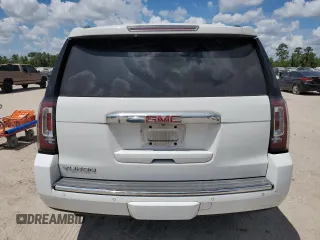 2015 GMC Yukon Denali with VIN 1GKS1CKJ3FR579085, listed as a Copart auction lot 67657084 with 98,456 mi miles and Salvage Title. Bid and sale history available at carsss.com. Image 6.
