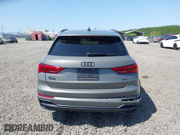 2022 Audi Q3 S line Premium Plus with VIN WA1EECF32N1040652, listed as a IAAI auction lot 42140861 with 43,452 mi miles and . Bid and sale history available at DreamBid. Image 16.