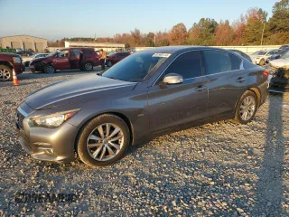 2016 Infiniti Q50 3.0t Premium with VIN JN1EV7AR7GM343505, listed as a Copart auction lot 82860114 with 119,875 mi miles and Salvage Title. Bid and sale history available at carsss.com. Image 1.