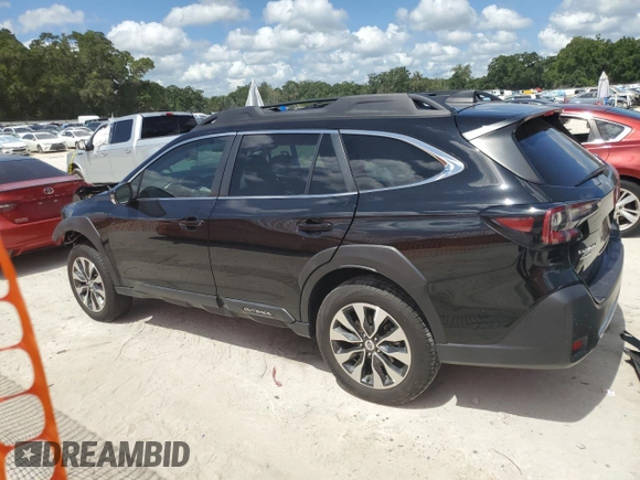 2024 Subaru Outback Limited with VIN 4S4BTANCXR3123885, listed as a Copart auction lot 62154465 with 22,922 mi miles and Non repairable. Bid and sale history available at DreamBid. Image 2.