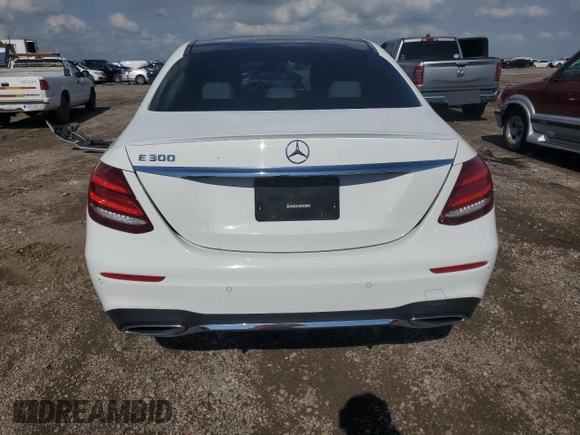 2017 Mercedes-Benz E 300 Luxury with VIN WDDZF4JB6HA051382, listed as a Copart auction lot 53964445 with 107,505 mi miles and Salvage Title. Bid and sale history available at DreamBid. Image 6.