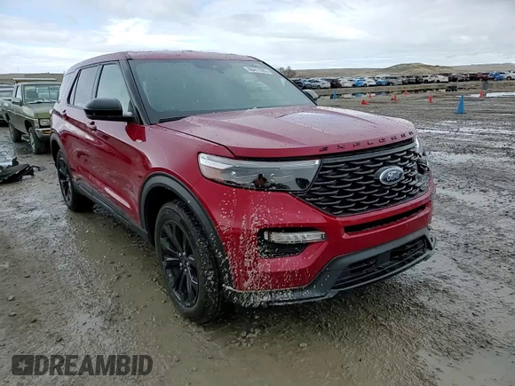 2022 Ford Explorer ST-Line с VIN 1FMSK8KH7NGA27596, выставлен на аукционе Copart как лот 48417085 с пробегом 30 477 миль миль и Списание • Salvage title. История ставок и продаж доступна на DreamBid. Изображение 12.