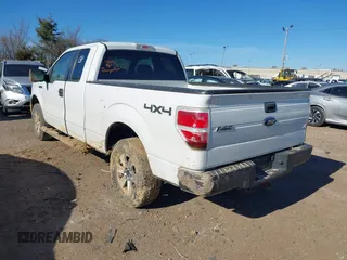 2009 Ford F-150 XL with VIN 1FTPX14V89FA55327, listed as a IAAI auction lot 41686042 with Not Provided miles. Bid and sale history available at carsss.com. Image 3.