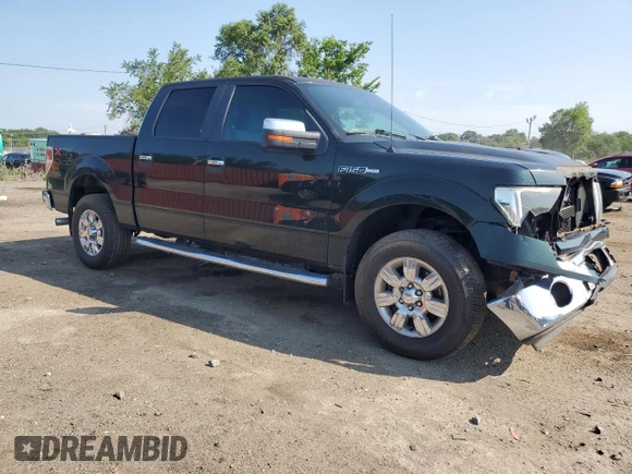 2012 Ford F-150 XL with VIN 1FTFW1EF1CKD27740, listed as a Copart auction lot 62552965 with 172,002 mi miles and Salvage title. Bid and sale history available at DreamBid. Image 4.