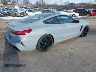 2024 BMW M8 with VIN WBSAE0C0XRCN42700, listed as a IAAI auction lot 41239212 with 7,732 mi miles. Bid and sale history available at carsss.com. Image 4.