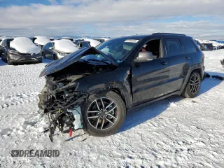 2021 Jeep Grand Cherokee Trailhawk with VIN 1C4RJFLT3MC576893, listed as a Copart auction lot 87548345 with 0 mi miles and Salvage Title. Bid and sale history available at carsss.com. Image 1.