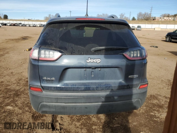 2019 Jeep Cherokee Latitude with VIN 1C4PJMCB8KD417815, listed as a Copart auction lot 84108154 with 43,129 mi miles and Salvage Title. Bid and sale history available at carsss.com. Image 6.