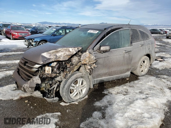 2011 Honda CR-V EX-L with VIN 5J6RE4H74BL052079, listed as a Copart auction lot 45779365 with 0 mi miles and Salvage Title. Bid and sale history available at carsss.com. Image 1.