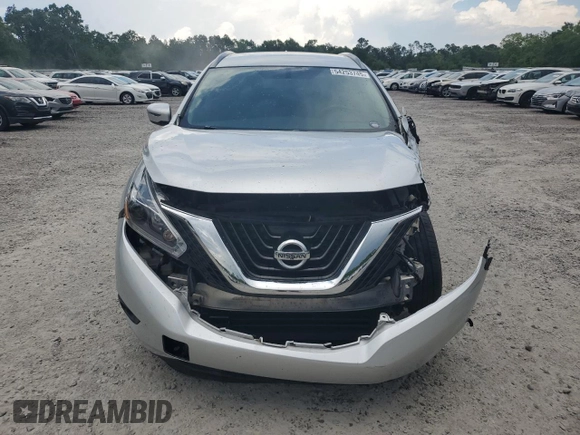 2018 Nissan Murano S z VIN 5N1AZ2MGXJN123625, wystawiony jako Copart lot #54253745 z przebiegiem 124 781 mil mil oraz Szkoda całkowita • Salvage title. Historia ofert i sprzedaży dostępna na DreamBid. Obrazek 5.