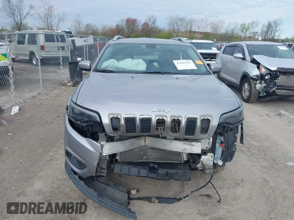 2019 Jeep Cherokee Latitude with VIN 1C4PJLCB6KD159997, listed as a IAAI auction lot 42102904 with 72,064 mi miles and . Bid and sale history available at carsss.com. Image 12.