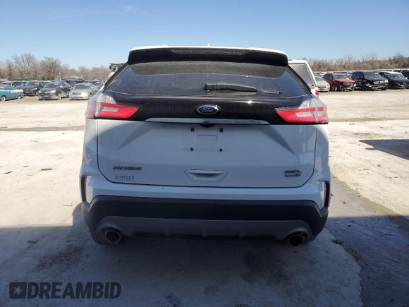2020 Ford Edge SEL with VIN 2FMPK4J91LBA68917, listed as a Copart auction lot 47424595 with 40,096 mi miles and Salvage Title. Bid and sale history available at carsss.com. Image 6.