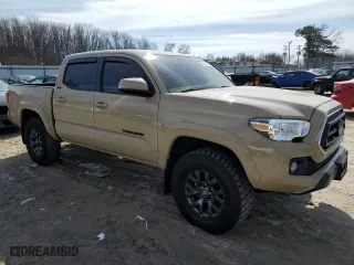 2020 Toyota Tacoma 4WD SR5 with VIN 3TMCZ5AN4LM319445, listed as a Copart auction lot 46745745 with 38,621 mi miles and Salvage Title. Bid and sale history available at carsss.com. Image 4.