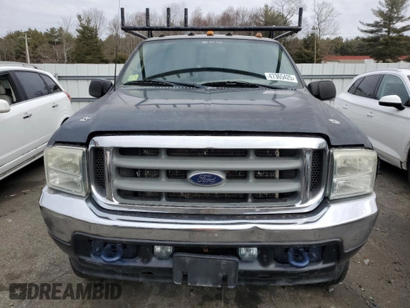 2002 Ford F-250 XL with VIN 1FTNF21L42EC09918, listed as a Copart auction lot 47365425 with 169,115 mi miles and Salvage title. Bid and sale history available at DreamBid. Image 5.
