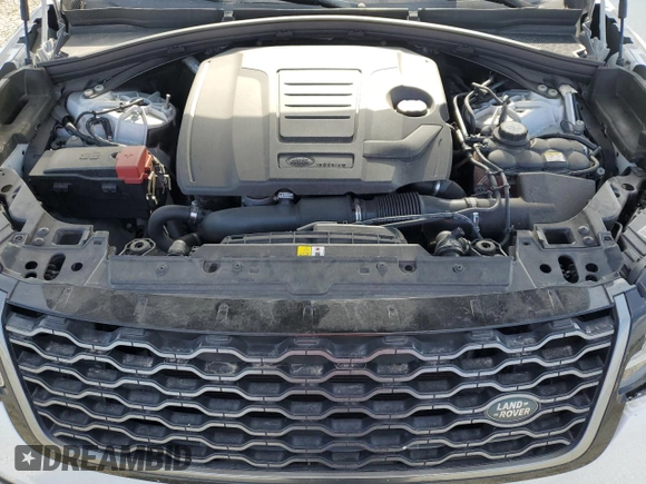 2018 Land Rover Range Rover Velar R-Dynamic SE z VIN SALYL2RX7JA773283, wystawiony jako Copart lot #53915005 z przebiegiem 79 396 mil mil oraz Szkoda całkowita • Salvage title. Historia ofert i sprzedaży dostępna na DreamBid. Obrazek 12.