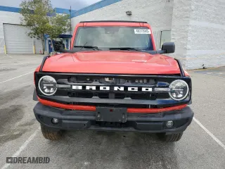 2021 Ford Bronco with VIN 1FMDE5BH8MLA82532, listed as a Copart auction lot 48372945 with 38,782 mi miles and Salvage Title. Bid and sale history available at carsss.com. Image 5.