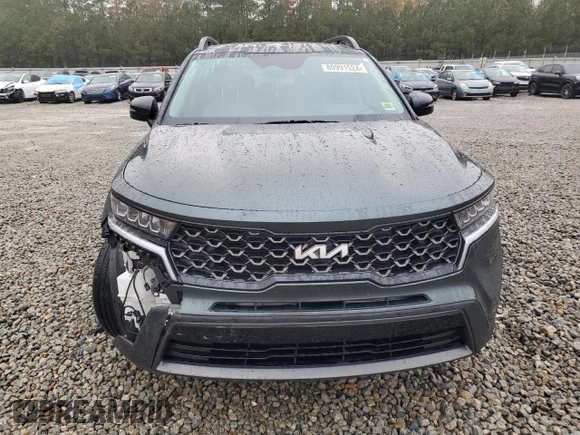 2023 Kia Sorento X-Line S with VIN 5XYRLDLC5PG183105, listed as a Copart auction lot 80991524 with 39,736 mi miles and Salvage Title. Bid and sale history available at carsss.com. Image 5.
