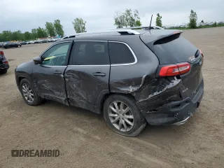 2018 Jeep Cherokee Limited with VIN 1C4PJMDX2JD535187, listed as a Copart auction lot 61587885 with 142,982 mi miles and Salvage title. Bid and sale history available at DreamBid. Image 2.