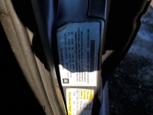 2006 Pontiac GTO z VIN 6G2VX12UX6L566625, wystawiony jako Copart lot #44725255 z przebiegiem 120 358 mil mil oraz Szkoda całkowita • Salvage title. Historia ofert i sprzedaży dostępna na DreamBid. Obrazek 14.