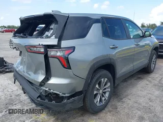 2025 Chevrolet Equinox AWD LT with VIN 3GNAXPEG9SL310420, listed as a IAAI auction lot 42640625 with 3,353 mi miles and . Bid and sale history available at DreamBid. Image 4.