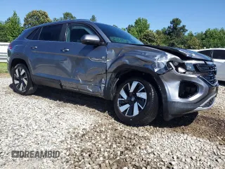 2025 Volkswagen Atlas SE with VIN 1V2WE2CA9SC203108, listed as a Copart auction lot 58047635 with 12,302 mi miles and Clean title. Bid and sale history available at DreamBid. Image 4.