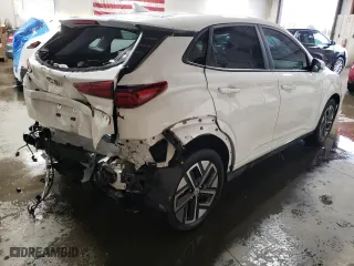 2022 Hyundai Kona Electric Limited with VIN KM8K53AG4NU147442, listed as a Copart auction lot 42278803 with NaN miles. Bid and sale history available at carsss.com. Image 3.
