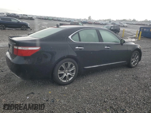 2007 Lexus LS 460 z VIN JTHBL46F775041515, wystawiony jako Copart lot #55147975 z przebiegiem 193 755 mil mil oraz Szkoda całkowita • Salvage title. Historia ofert i sprzedaży dostępna na DreamBid. Obrazek 3.
