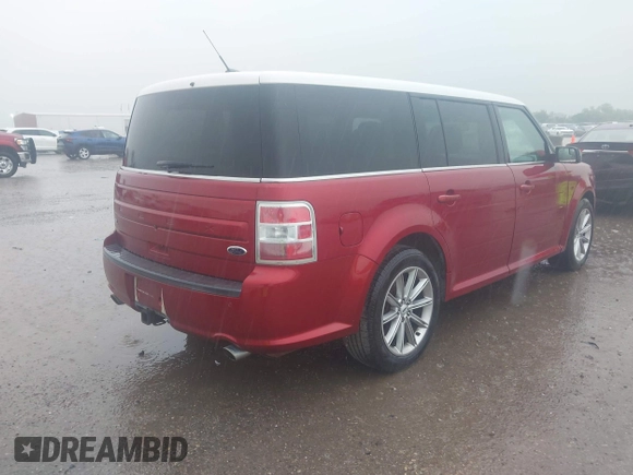 2014 Ford Flex SEL z VIN 2FMGK5C8XEBD19494, wystawiony jako IAAI lot #42202062 z przebiegiem 180 985 mil mil oraz . Historia ofert i sprzedaży dostępna na DreamBid. Obrazek 4.